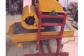 Để thu hoạch lạc (đậu phộng) không còn thêm vất vả với máy bóc tách vỏ