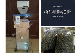 Máy định lượng đóng gói hạt nêm, gia vị