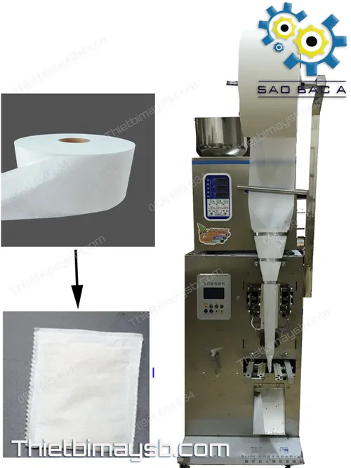 Máy đóng trà bột hạt