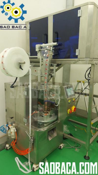 máy đóng gói trà 3 góc
