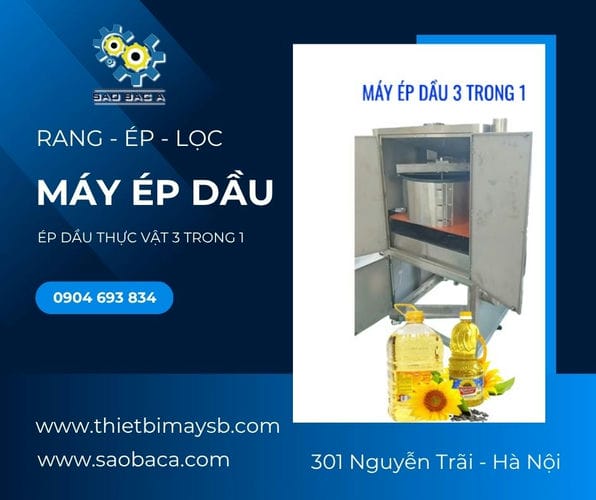 Máy ép dầu công nghiệp