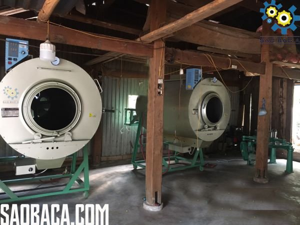 máy sao chè diệt men