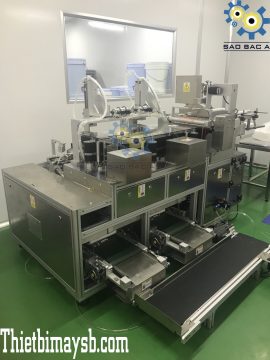 Máy Đóng Gói Chiết Rót Mặt Nạ Tự Động