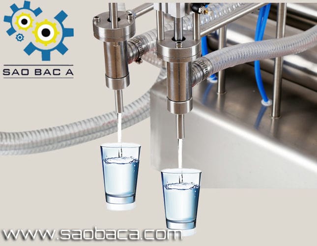 Máy chiết nước 2 vòi