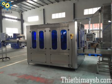 Máy Chiết Rót Đóng Nắp Chai Nước Tự Động 3 trong 1