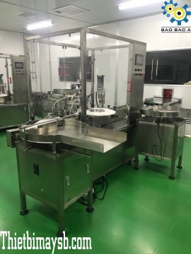 Máy chiết rót tinh dầu, serum tự động