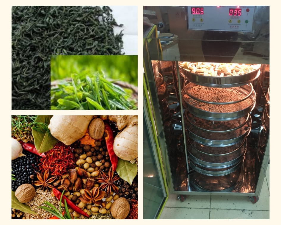 máy sấy dược liệu