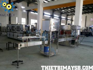 Dây Chuyền Máy Chiết Rót Đóng Bình Nước Khoáng 20l