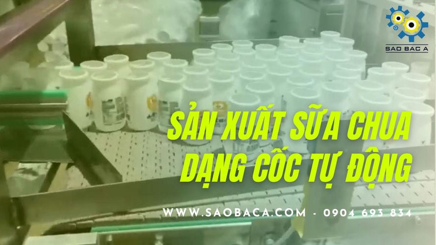 dây chuyền sản xuất sữa chua