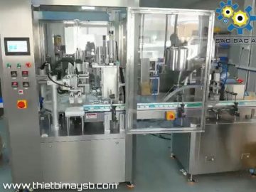 Dây Chuyền Chiết Rót Dán Màng Cốc Sữa Chua