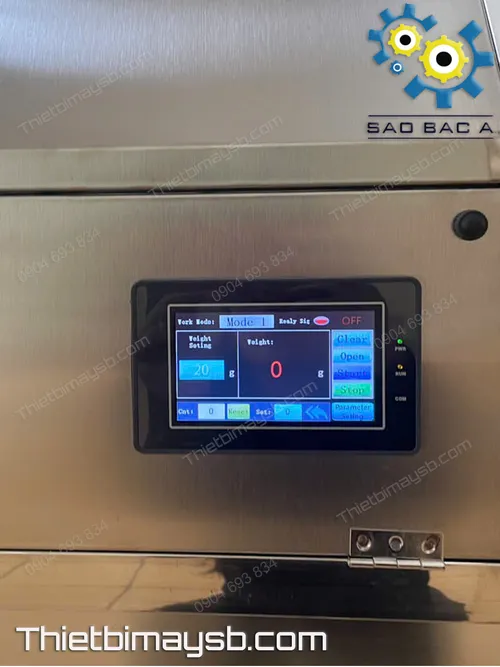 Màn hình cảm ứng cài đặt